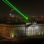 Das documenta forum teilt mit, dass die Skulptur Laserscape von Horst H.Baumann ab Samstag, 25.08. wieder in Betrieb geht.