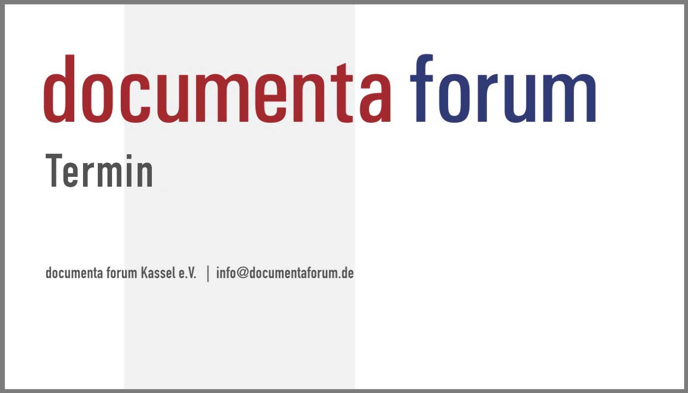 Jour fixe 16. Juni 2025: Dr. Oliver Fromm zum documenta Institut 