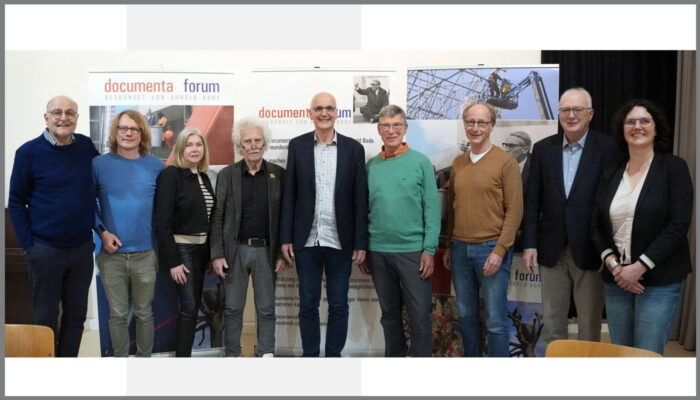 Der neu gewählte Vorstand: Claus Zimmermann (v.l.), Pascal Heußner, Petra Bohnenkamp, Volker Schäfer, Wilfried Sommer, Axel Knüppel, Thorsten Ebert, Horst Schween und Joanna Ozga.