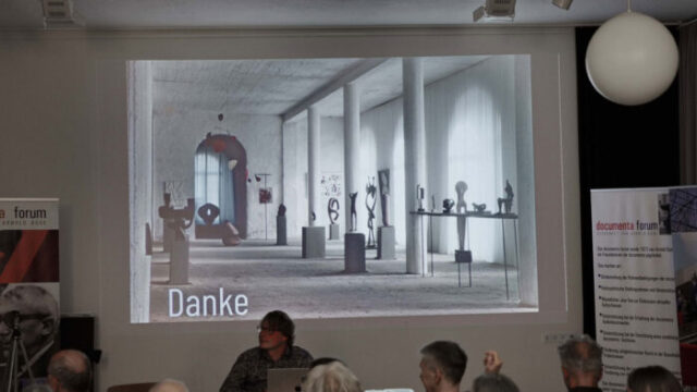 Historische Farbaufnahmen eröffnen neue Einblicke in Ausstellungssituation und Präsentation der ersten documenta.