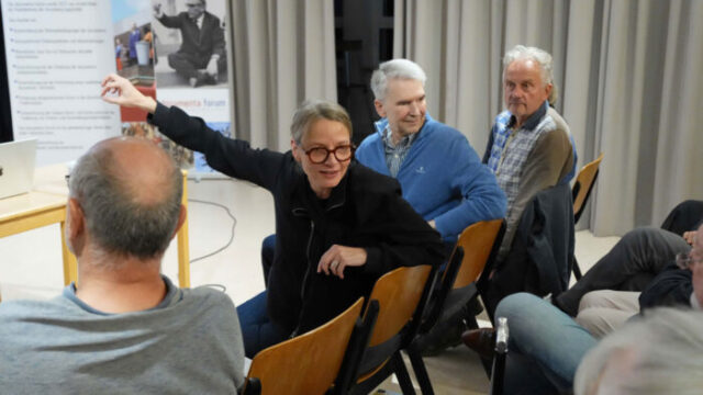 Erinnerungen und persönliche Beiträge aus dem Publikum bereicherten den Abend.